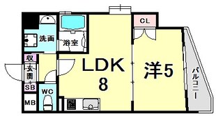 ラフィーノ山手の物件間取画像